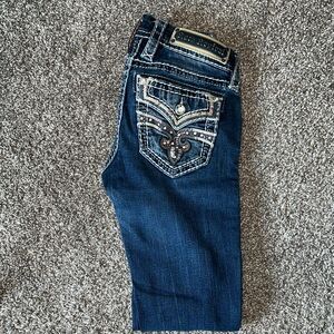 Rock Revival Women's Dark Blue Skinny Jeans